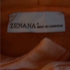 Zenana Orange Top